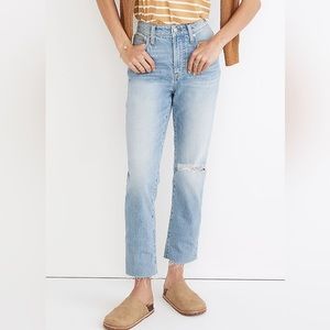 Madewell petite curvy perfect vintage jean
